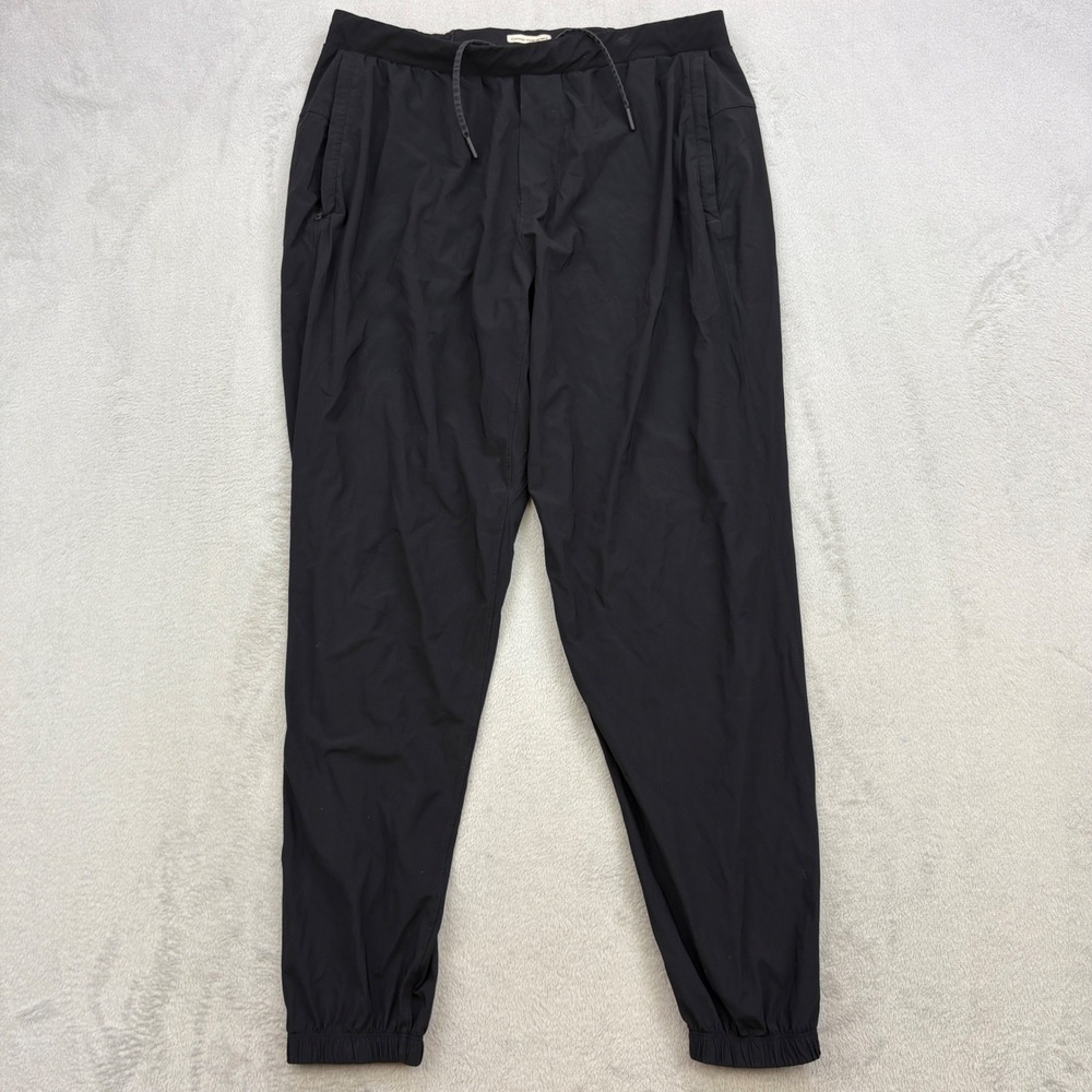 Lululemon Joggers Mens XL Black Surge Hybrid Pants Running Training Gym Track